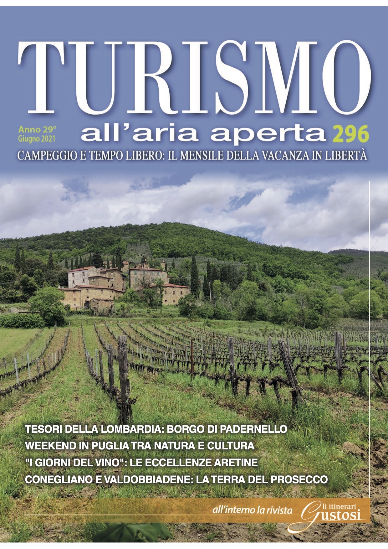 Turismo all'aria aperta - TOP - COVER - Giugno 2021